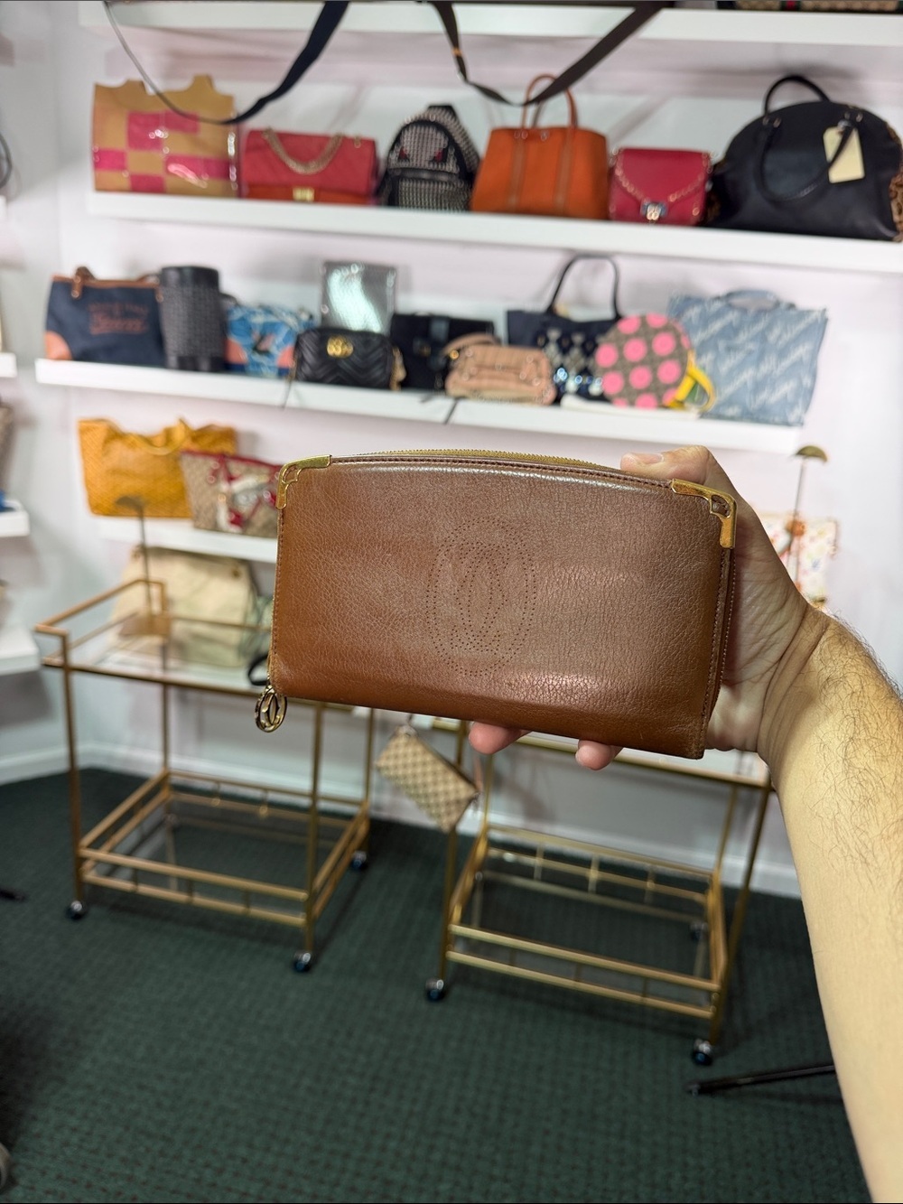 Cartier Monte Carlo Zippy Wallet